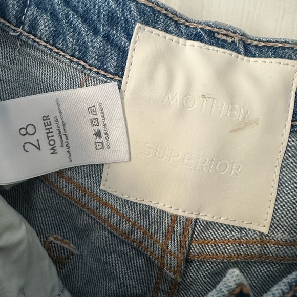 MOTHER The Fluff and Fold Pleated Mini Skirt NWOT  Sz 28 - Picture 7 of 10